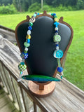 Fishing Lure Dopaine necklace | Boho Statement Dopamine Jewelry