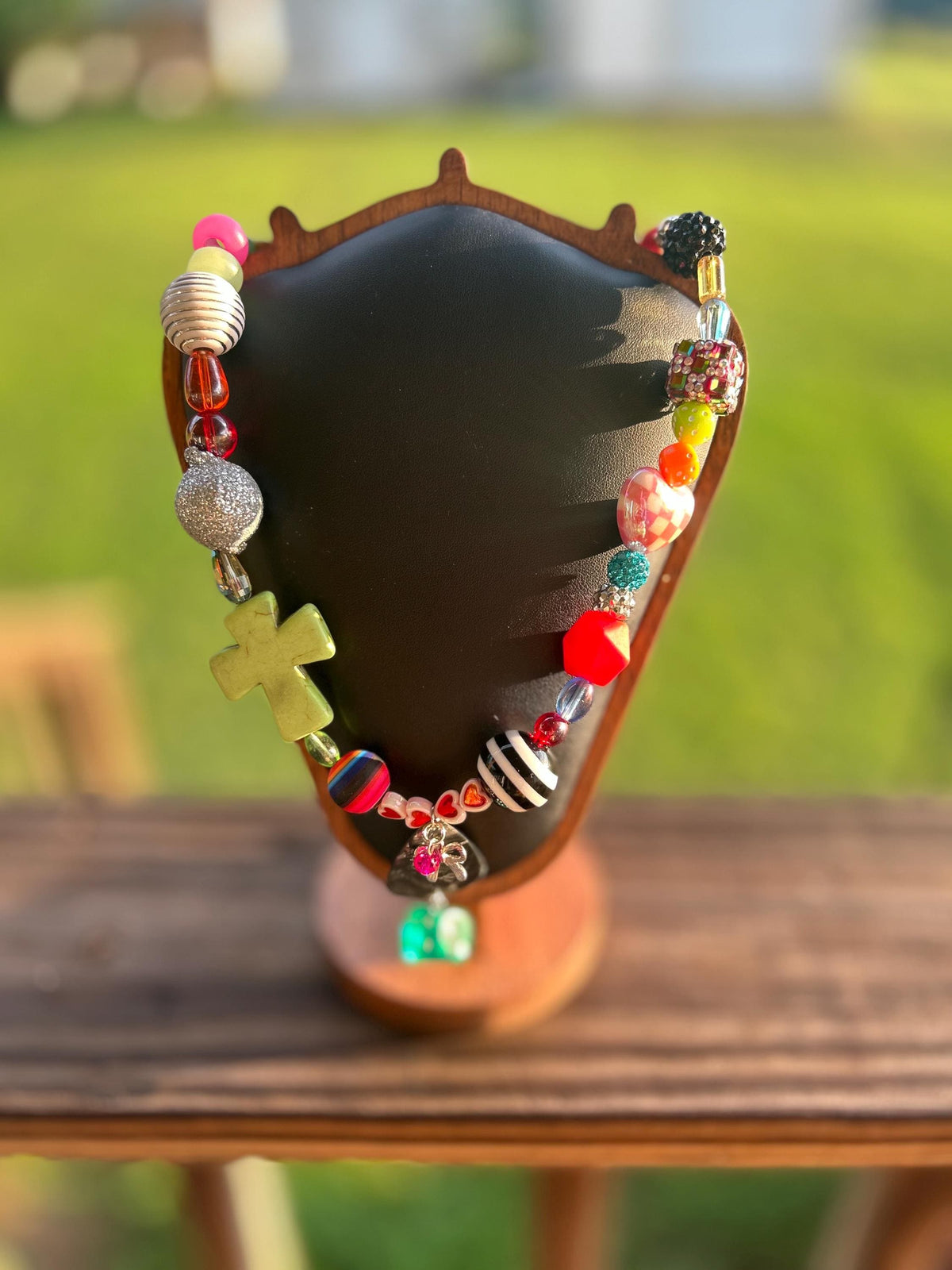 Custom color request|Dopaine necklace | Boho Statement Dopamine Jewelry