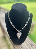Silver Bling Heart