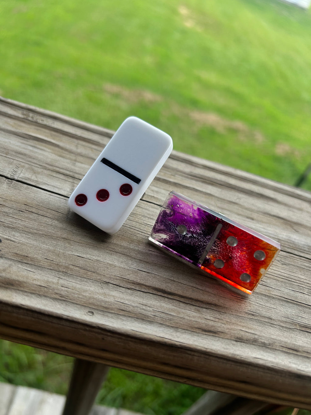 Handmade Adjustable Domino Ring