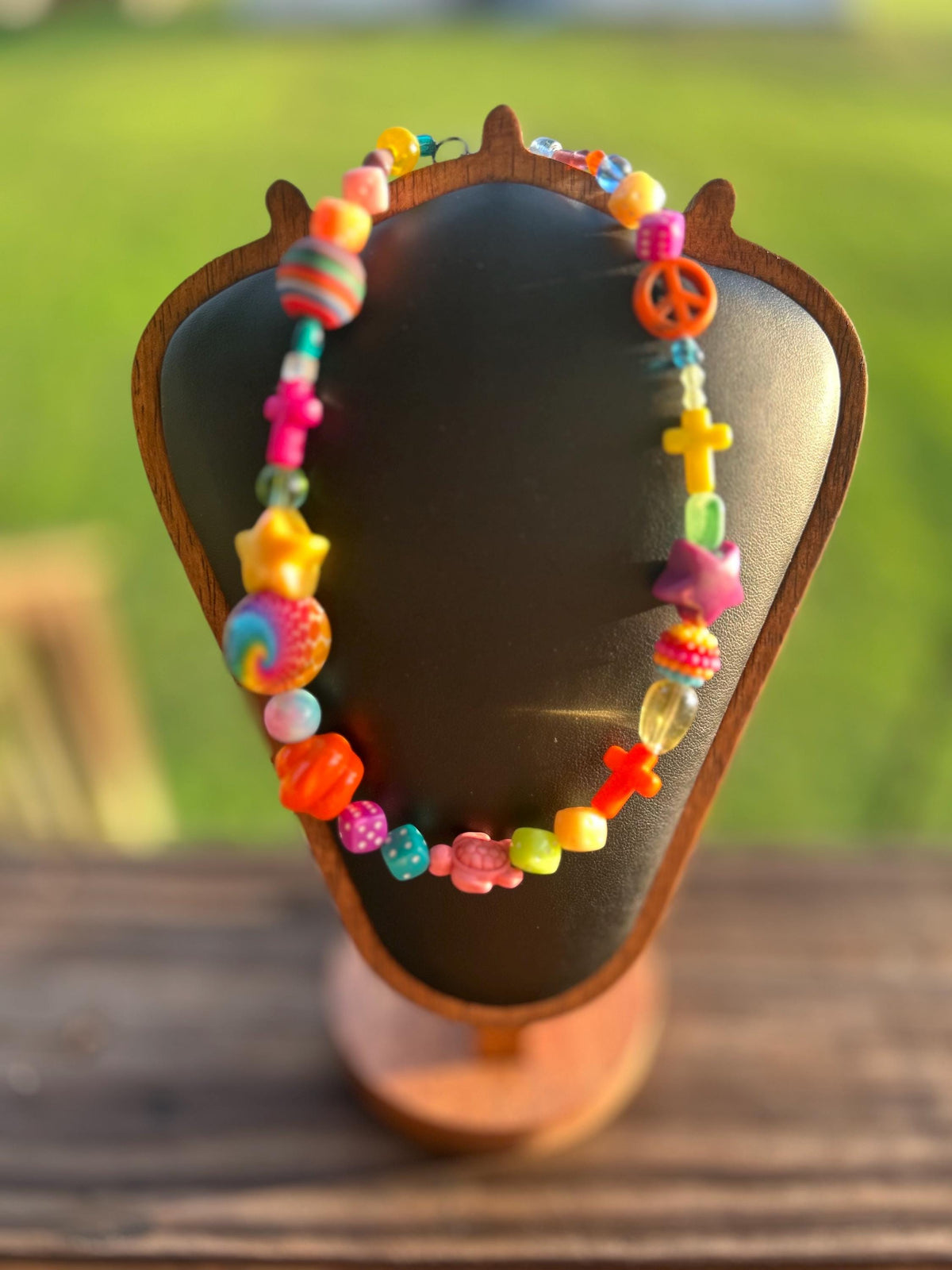 Custom color request|Dopaine necklace | Boho Statement Dopamine Jewelry